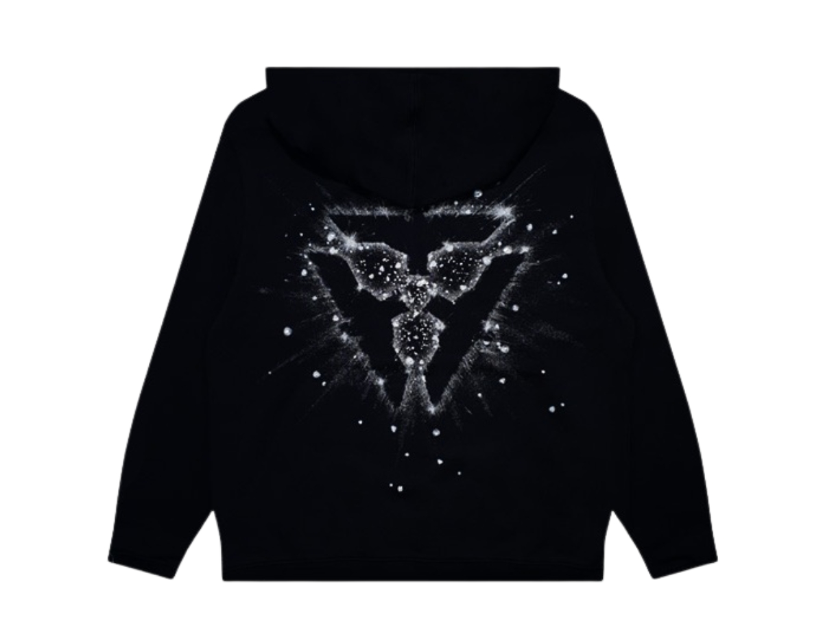 Boy London Firework Collection Zipup Hoodies Black | ของแท้