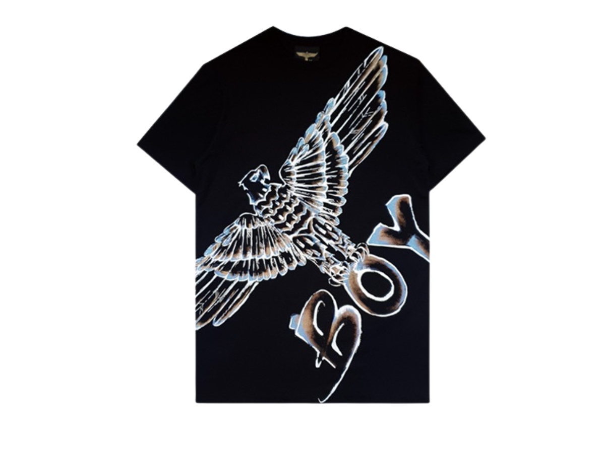 Boy London Onepiece Big Eagle Collection T-Shirt Black Blue