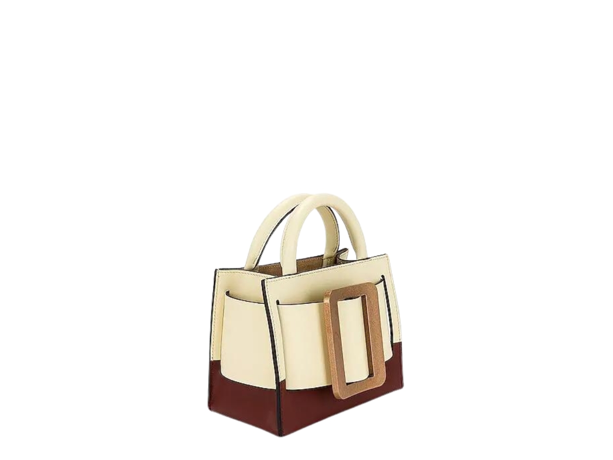 Boyy Bobby 18 Two-Tone Bag in Bleached Lemon & Cognac