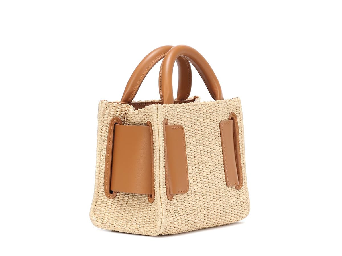 Boyy Bobby 18 Raffia Pecan Shop Authentic at SASOM