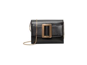 Buy Boyy Buckle Travel Case In Leather With Gold Buckle Black at Sasom – Authentic and Ready to Ship