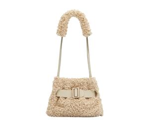 Buy Boyy Square Scrunchy In Soft Shealing With Calf Leather Trims at Sasom – Authentic and Ready to Ship