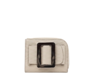 Buy Boyy Buckle Card Holder Beige at Sasom – Authentic and Ready to Ship