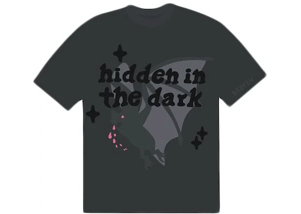 Buy Broken Planet Market Hidden in the Dark T-shirt Onyx Black at Sasom – Authentic and Ready to Ship