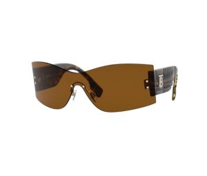 Burberry BE3137 Bella Sunglasses In Brown Frame With Dark Bronze Lens