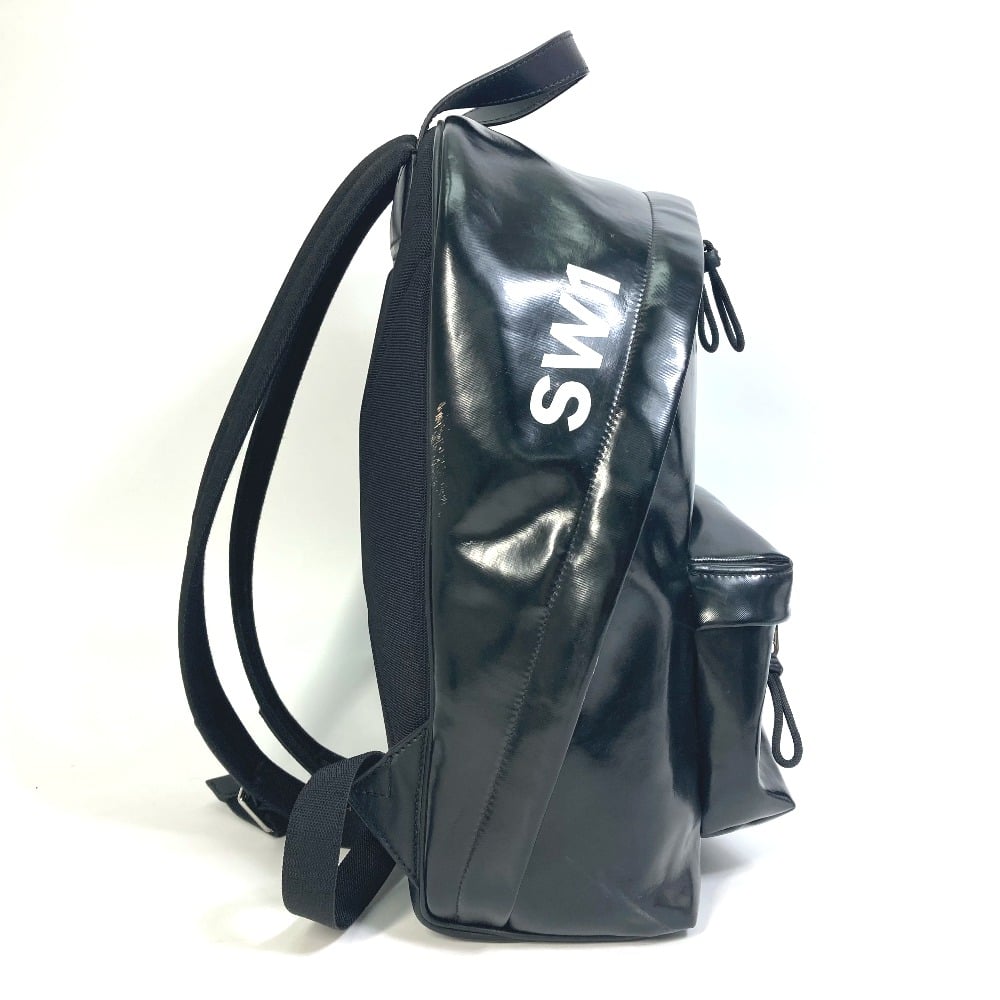 Burberry BURBERRY 8021908 ML JETT Horseferry Backpack Coating canvas Black/White - view 3