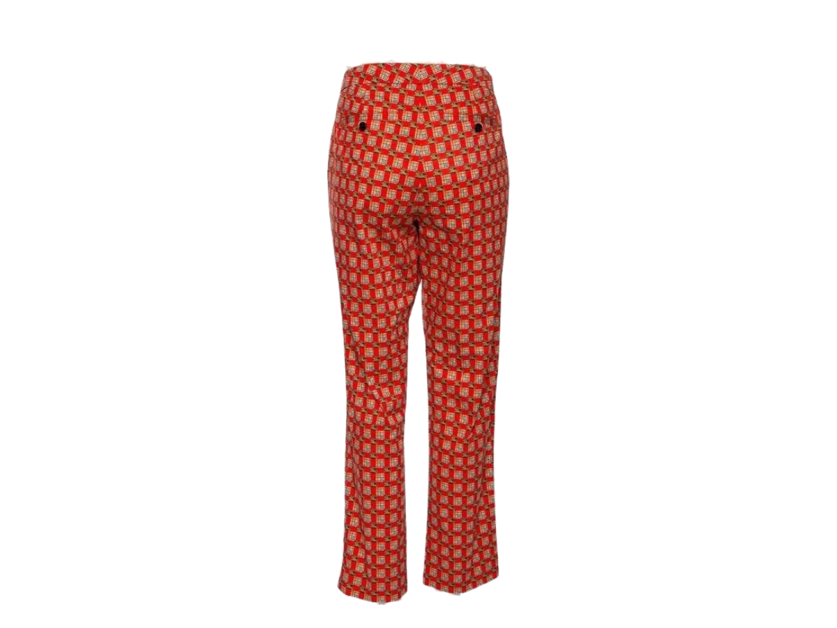 burberry cigarette pants Burberry Bright Red Cotton Archive Print Pat Hanover Cigarette Pants burberry cigarette pants Burberry Bright Red Cotton Archive Print Pat Hanover Cigarette Pants