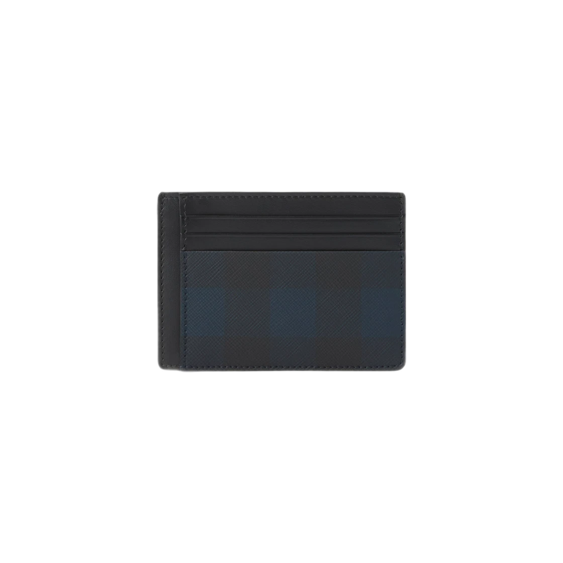 https://d2cva83hdk3bwc.cloudfront.net/burberry-check-money-clip-card-case-navy-2.jpg