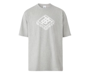 Buy Burberry Ellison T-Shirt Pale Grey at Sasom – Authentic and Ready to Ship