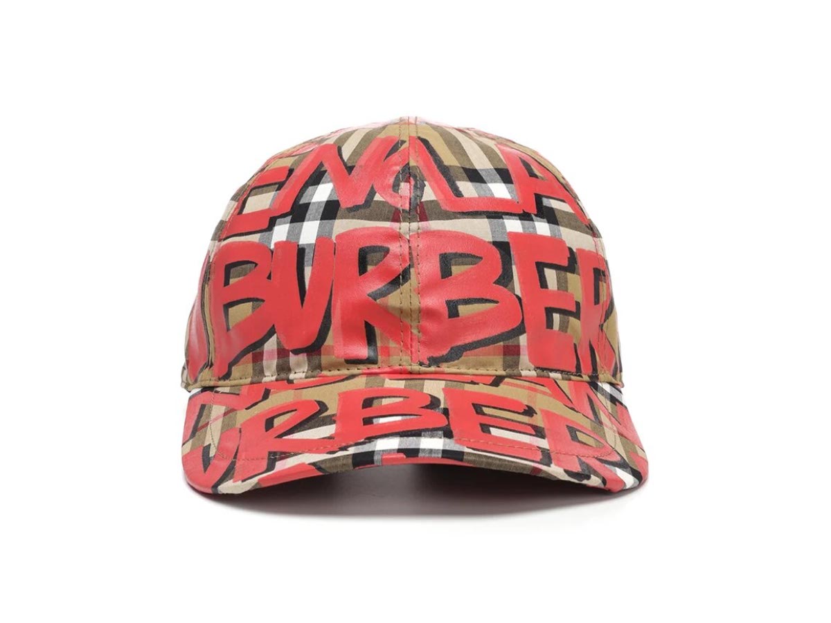 Burberry sales graffiti cap