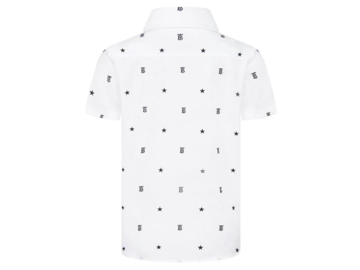 Burberry - Boys White Monogram Shirt