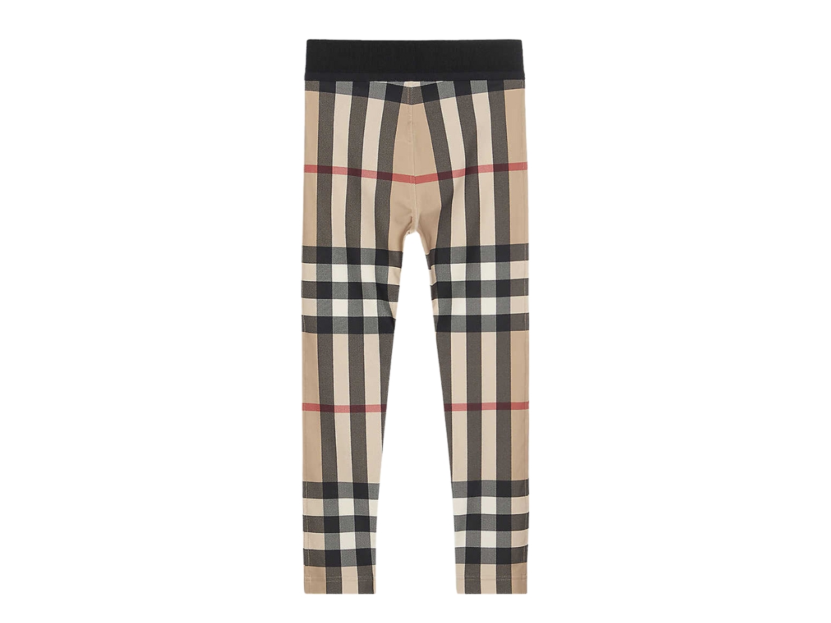 burberry plaid leggings