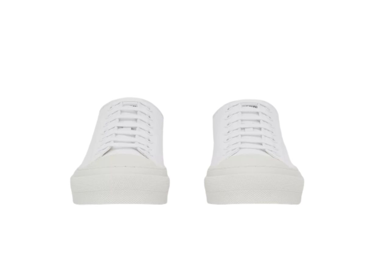 burberry white sneakers womens