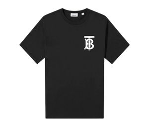 Burberry Loose Classic Cotton T-shirt Black