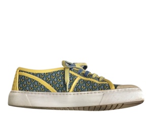 Buy Bottega Veneta Butterfly Leather Sneakers Blue at Sasom – Authentic and Ready to Ship