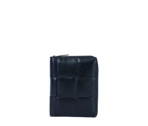 Buy Bottega Veneta Bi-Fold Zip Wallet Black at Sasom – Authentic and Ready to Ship