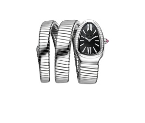 Buy Bvlgari Serpenti Tubogas Black Silver at Sasom – Authentic and Ready to Ship