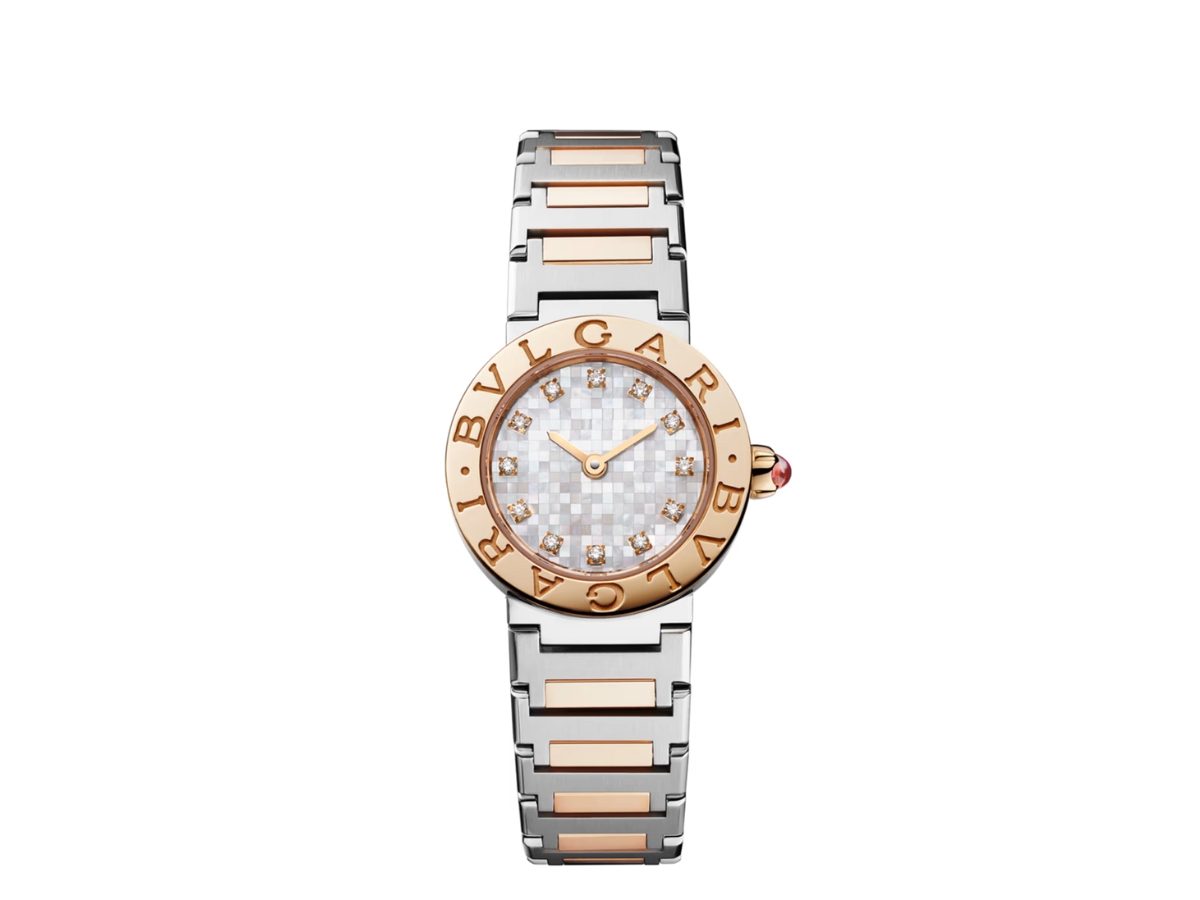 https://d2cva83hdk3bwc.cloudfront.net/bvlgari-bvlgari-x-lisa-watch-23mm-in-stainless-steel-with-18-kt-rose-gold-white-pearl-mosaic-dial-1.jpg