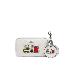 Buy Coach Boxed Small Boxy Cosmetic Case And Mirror Bag White at Sasom – Authentic and Ready to Ship