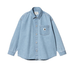 Buy Carhartt WIP Alta Shirt Jacket Blue Stone Bleached at Sasom – Authentic and Ready to Ship