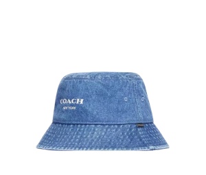 Buy Coach Denim Bucket Hat Denim at Sasom – Authentic and Ready to Ship