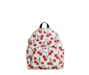 Buy Coach Court Backpack With Cherry Print Chalk Multicolor at Sasom – Authentic and Ready to Ship