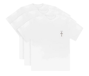 Buy Cactus Jack by Travis Scott CJ Tee White (3-Pack) at Sasom – Authentic and Ready to Ship