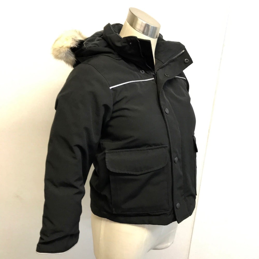 Canada Goose CANADA GOOSE JASPER Outer Down Puffer Jacket Black 68F8490 - view 3