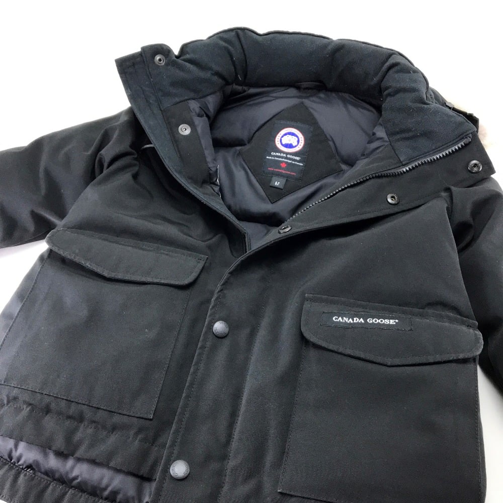 Canada Goose CANADA GOOSE JASPER Outer Down Puffer Jacket Black 68F8490 - view 4