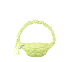Buy Carlyn Cozy Fanny In Nylon With Silver Hardware Lime Neon at Sasom – Authentic and Ready to Ship