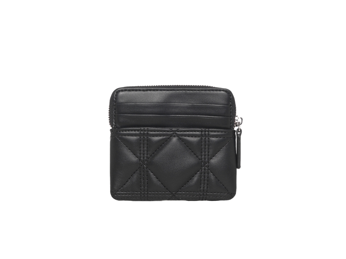 Buy Carlyn Cube Wallet In Artificial Leather Black | SASOM