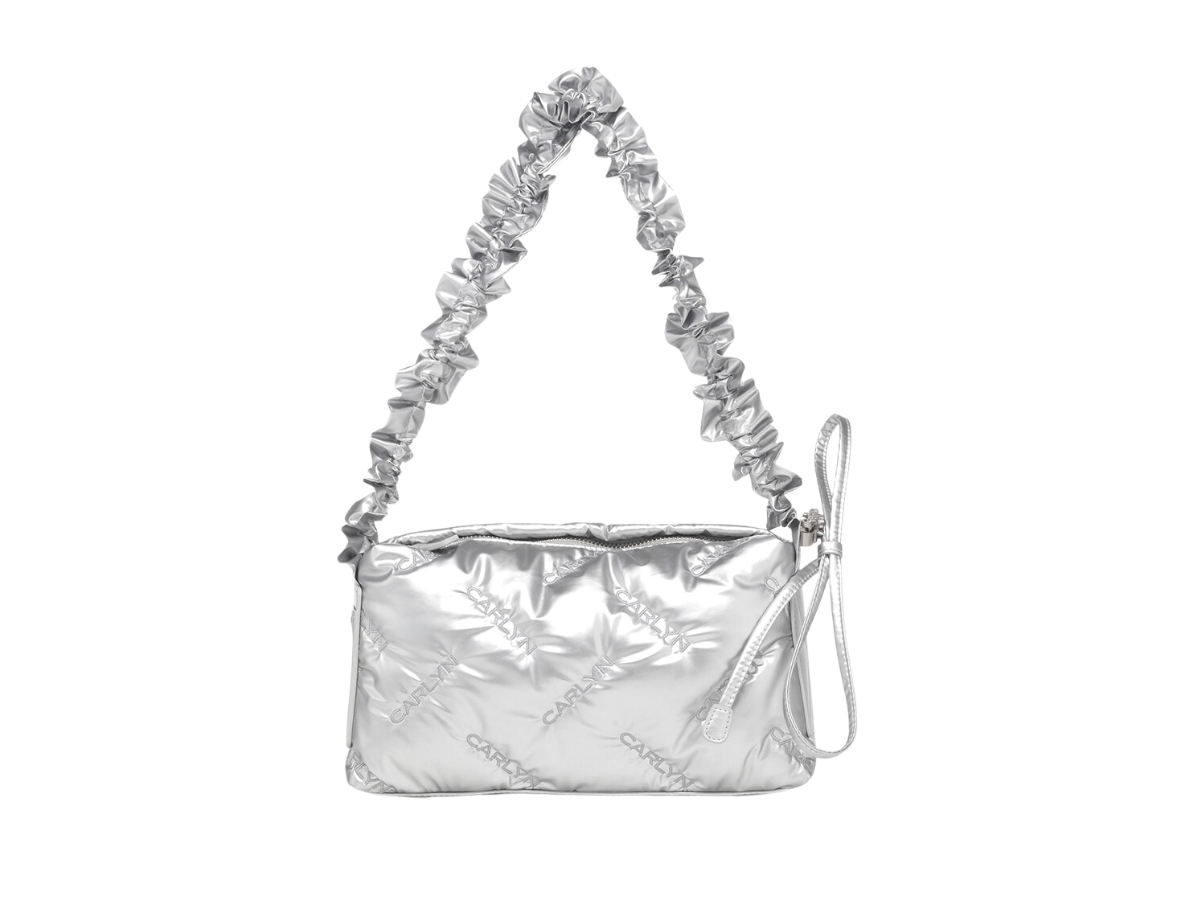 ★CARLYN★ Gina SILVERH74109010 H74109010S Carlyn Ginna In Nylon Silver Shop Authentic at SASOM