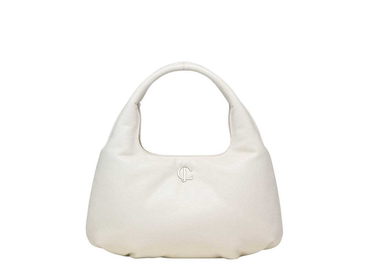 Buy Carlyn Jelly In Artificial Leather Ivory | SASOM