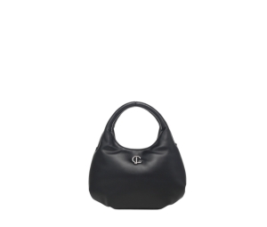 Carlyn Jelly Mini In Artificial Leather Black