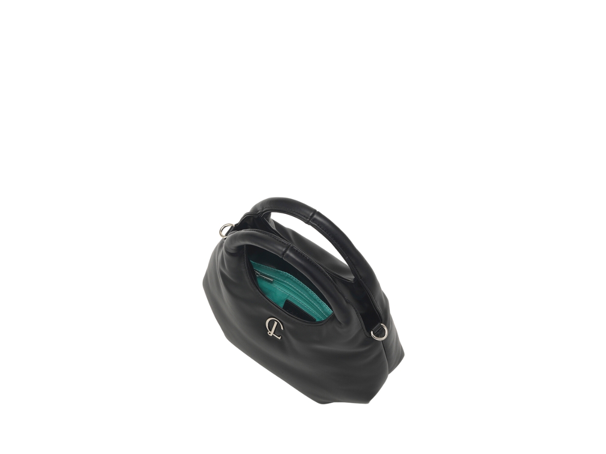 Carlyn Jelly Mini In Artificial Leather Black | ของแท้