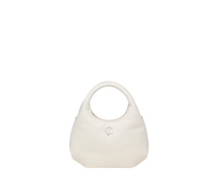 Carlyn Jelly Mini In Artificial Leather Ivory