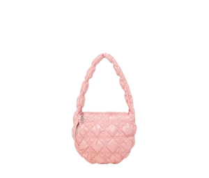 Buy Carlyn New Soft M In Polyester-PU With Silver Hardware Bubble Pink at Sasom – Authentic and Ready to Ship