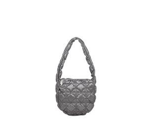 Carlyn New Soft M In Polyester-PU With Silver Hardware Steel