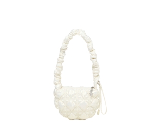 Carlyn Poing Glow In Nylon-PU Ivory