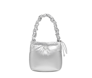 Buy Carlyn Puffer In Nylon-PU Silver at Sasom – Authentic and Ready to Ship
