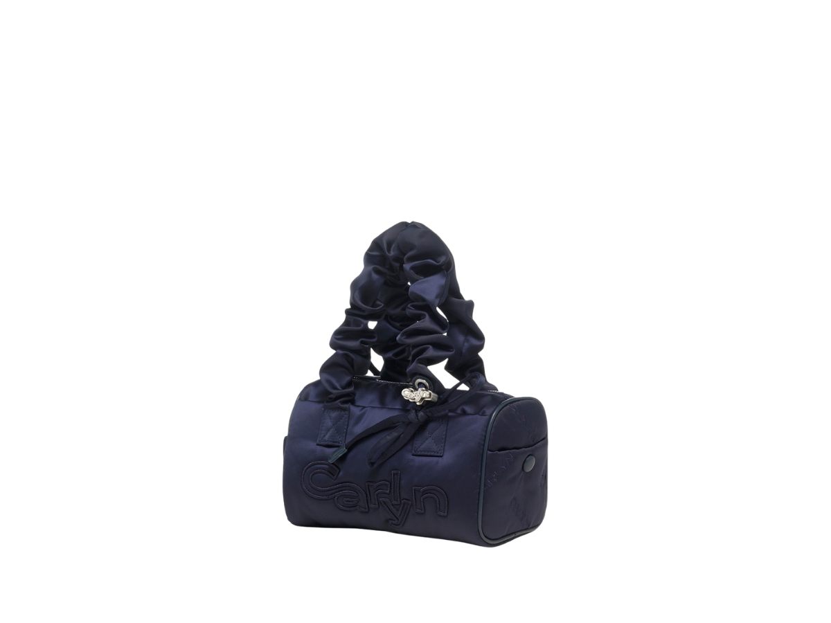 Carlyn Tia Mini In Polyester Navy Shop Authentic at SASOM