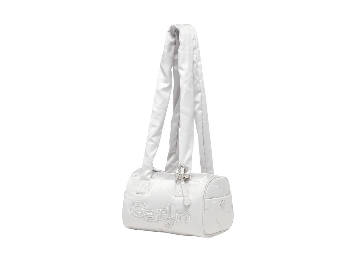 Carlyn Tia Mini In Polyester Silver Shop Authentic at SASOM