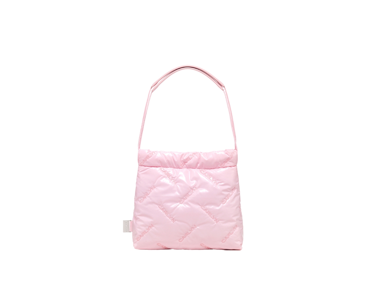 Sasom Bags Carlyn Twee Mini In Polyester Pu Bubble Pink Check The