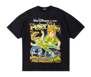 Carnival & Peter Pan Peter Pan Washed Ovs T-Shirt Black