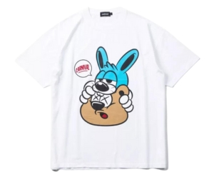 Carnival Aw-Bite Bunny Ovs T-Shirt White SS23