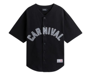 Carnival Baseball Jersey Black (SS24)