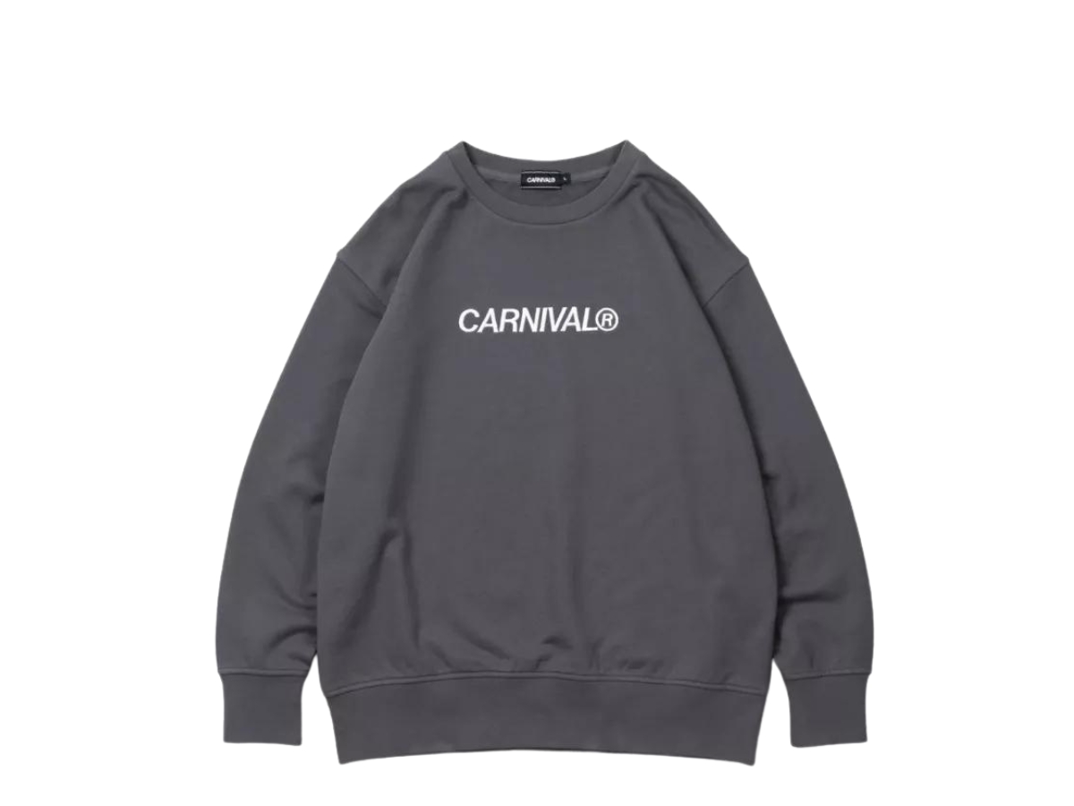 Grey store college crewnecks