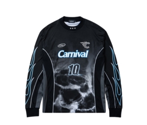 Carnival Blaze Ls T-Shirt Black (FW23)