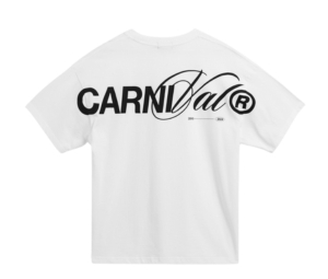 Carnival Calligraphy Logo Ovs T-Shirt White (FW24)