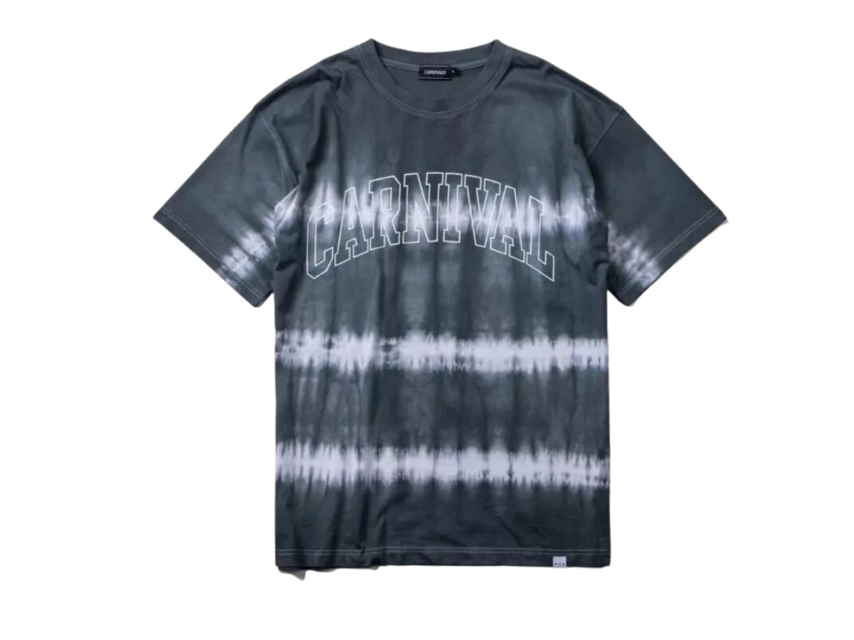 T-shirt DOPE Clothing College Tie Dye – Rouge/blanc/bleu, Taille Régulière, Neuf